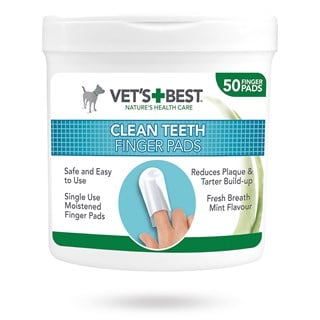 Vet's Best Teeth Pads 50-pack
