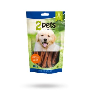 2pets Dogsalami Chicken 100g