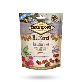 Carnilove Crunchy Snack Mackerel Raspberry 200g