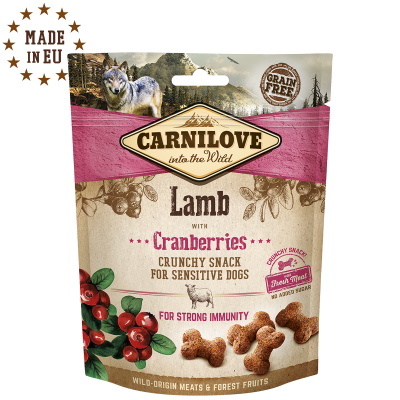 Carnilove Dog Crunchy Snack Lamb Cranberry 200g