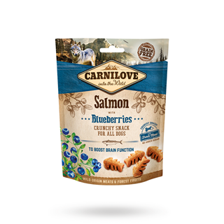 Carnilove Dog Crunchy Snack Salmon Blueberry 200g