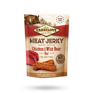 Carnilove Jerky Chicken & Wild Boar Bar 100g