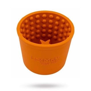 Lickimat Yoggie Pot - Orange