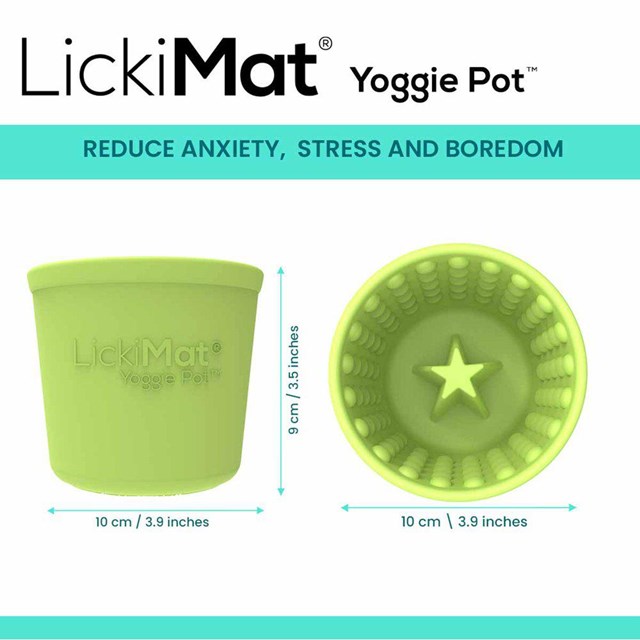 Lickimat Yoggie Pot Rosa