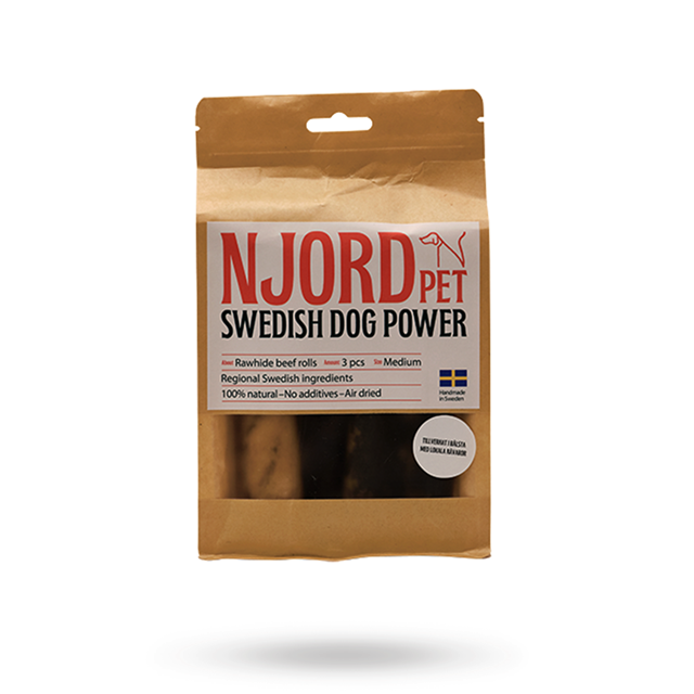 Njord Pet Nötrulle Medium 3-pack