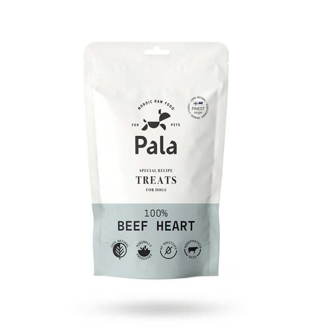 Pala Treats 100% Beef Heart 100g