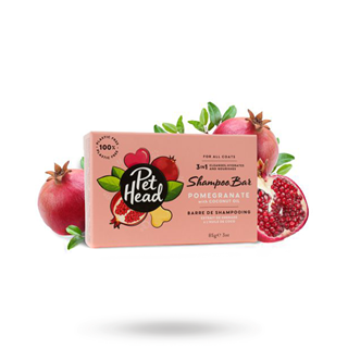 Pet Head Pomegranate 3-in-1 Shampoo Bar 85g