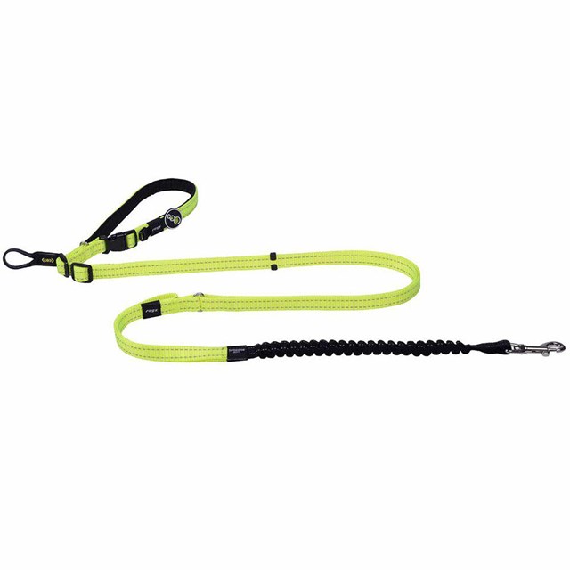 Rogz Utility Midjebälte Handsfree Lead Yellow