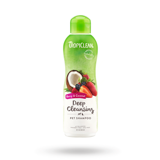 Tropiclean Shampoo Deep Cleaning Berry Coconut 355ml