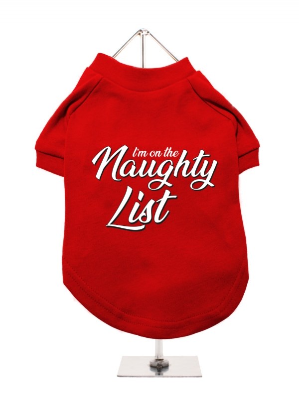 I'm On The Naughty List - Tshirt